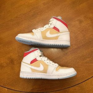 Wmns Air Jordan 1 Mid SE ‘Sesame’